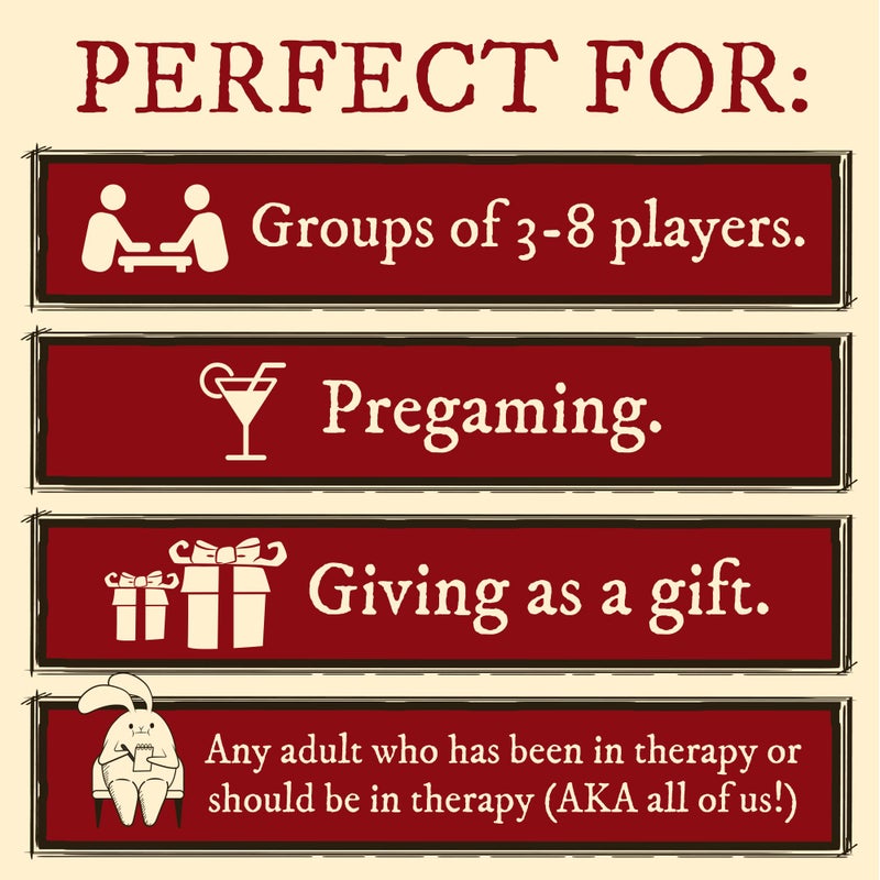 Exploding Kittens Horrible Therapist: Extra Horrible Edition by Exploding Kittens - A Card Game for 3-8 Players, Ages 17+ - Adult Party Game for Family Night - Image 5